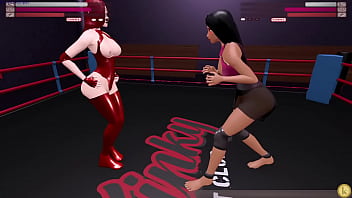 Nani vs senna kyfc lesbian sexfight strap on