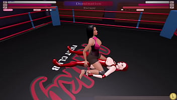 Nani vs senna kyfc lesbian sexfight strap on