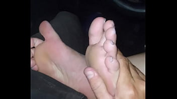 Dirty feet teen