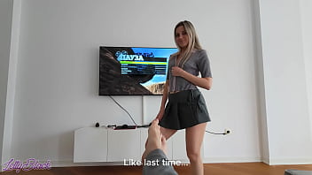 Step sister shares her pussy because of wrecked car