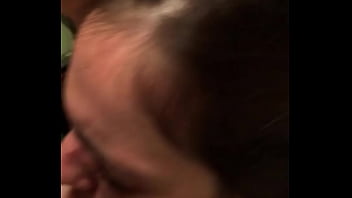 Tipsy girlfriend blowjob