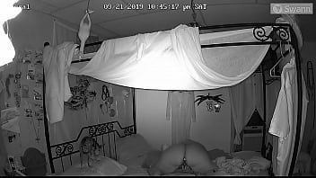 Night with hidden cam