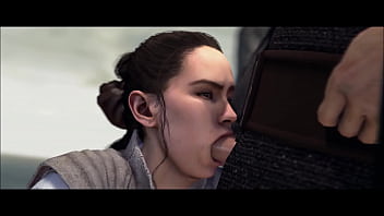 Rey from star wars loves some cock in her ass & mouth compilation 3d