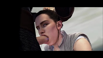 Rey from star wars loves some cock in her ass & mouth compilation 3d