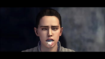 Rey from star wars loves some cock in her ass & mouth compilation 3d
