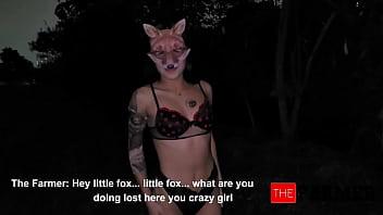 The farmer encounters nanda the fox