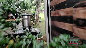 Espiando a mi vecina spying on my neighbor