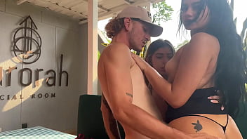 Hot threesome with my boyfriend and the horny receptionist mia montielth