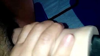 Hairy pussy masturbate