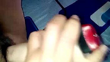 Hairy pussy masturbate