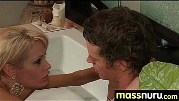 Japanese masseuse gives a full service massage 7