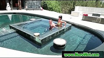 Nuru slippery massage with happy ending 09