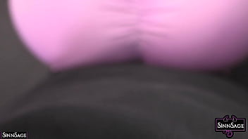 Yoga babe sinn sage takes off her pants and gets her pussy fingered