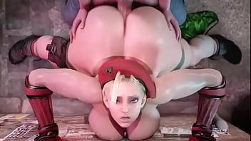Cammy fucked so wild in his fat ass