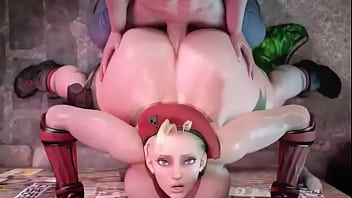 Cammy fucked so wild in his fat ass
