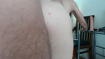 He made her suck his dick and fucked the bitch's ass