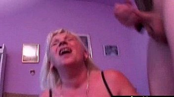 Slut blowbang and massive swallowing 17