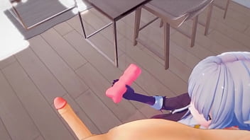 Oav #24 kyoko kirigiri collects semen