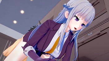 Oav #24 kyoko kirigiri collects semen
