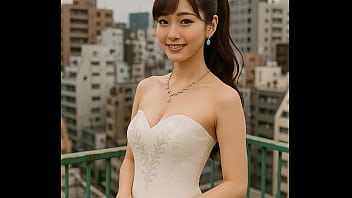 屋上でオッパイ