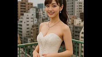 屋上でオッパイ