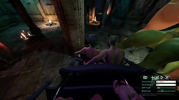 Janky roller coaster handjob sex from ch game