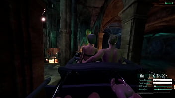 Janky roller coaster handjob sex from ch game