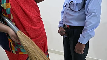 Servant jerking guard dick