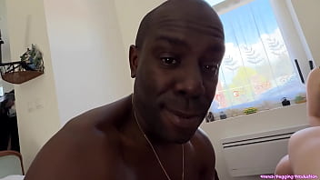 French pegging – exclusive behind the joss lescaf faces the strap on