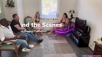 French pegging – exclusive behind the joss lescaf faces the strap on