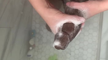 Tiny Teen Cleans Huge Cock thumbnail
