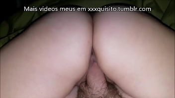 Rebolei muito e gozei bastante