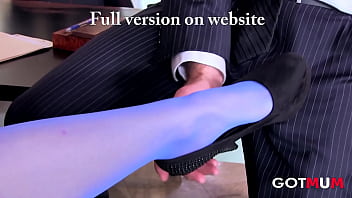 Got mum a milf secretary goes all foot fetish with her boss