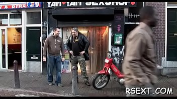 Sexy fatty gets the bone