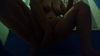 Shoving my dildo in hard