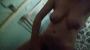 Shoving my dildo in hard