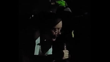 Fuckin this with hoe in the car