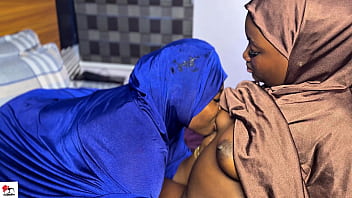 Two fine girls enjoying themselves