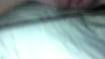 Playing with her cute pussy