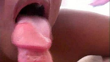 Black milf sucks off white man