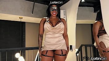 Povlatingirl ebony skinned milf with a huge ass secretly fucks a lucky guy