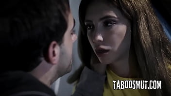 Brunette teen cheats on boyfriend with older man