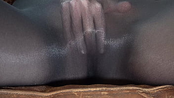 Seamless pantyhose tease and play by ella