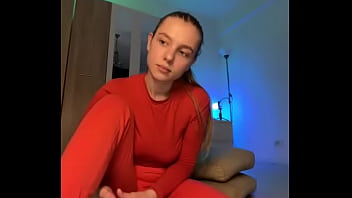 Fingering pussy upside down