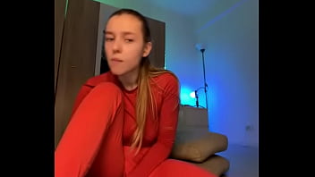 Fingering pussy upside down