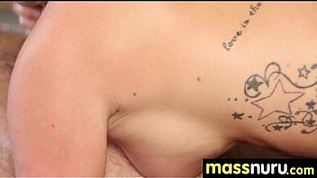 Sexy girl nuru massage and fuck 7