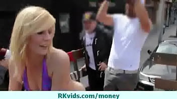 Smooth guy pays nasty chick for sex 28