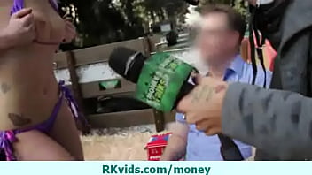 Smooth guy pays nasty chick for sex 28