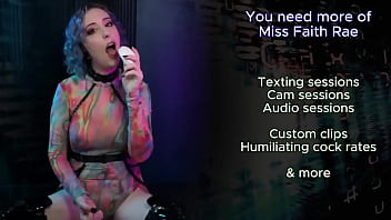 Perverts get mouth soap preview humiliating joi jerk off instructions by miss faith rae with cei cum eating instructions and mouth soaping hd 1080p mp4