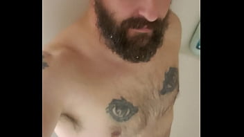 Anthony arden stroking in the shower